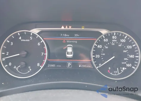 2021 Nissan Sentra Sv Xtronic Cvt из США, поврежденный, VIN 3N1AB8CV2MY316583